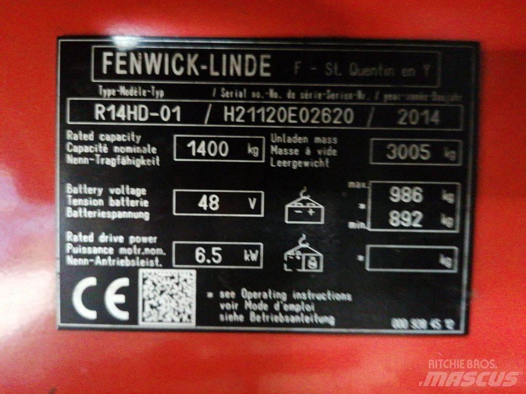 Linde R14HD-01 شاحنة مناولة