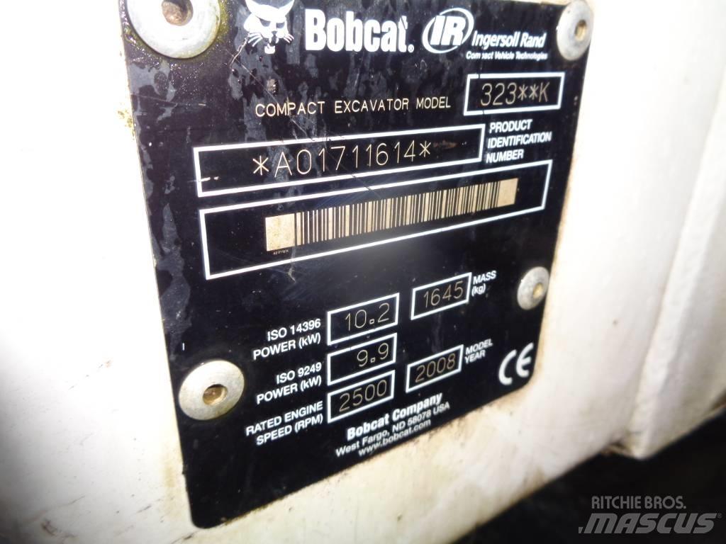 Bobcat 323 حفارات صغيرة أقل من 7 طن (حفارات صغيرة)