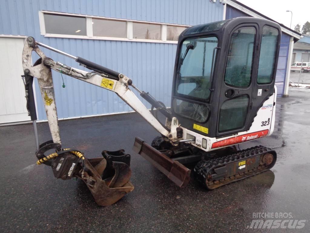 Bobcat 323 حفارات صغيرة أقل من 7 طن (حفارات صغيرة)