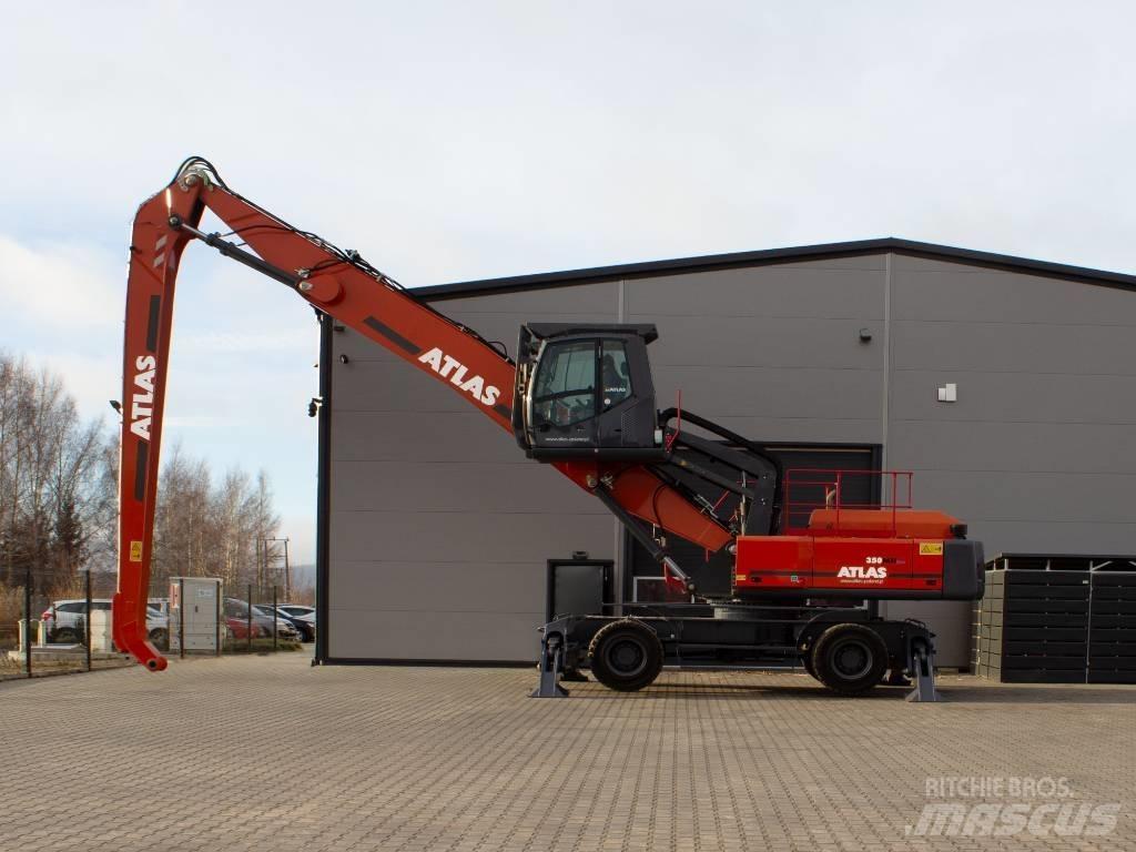 Atlas 350 MH مناولات المخلفات / مناولات صناعية