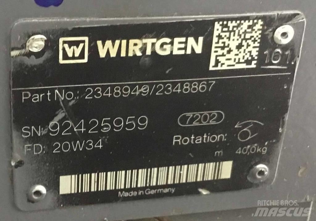 Wirtgen A4VG56 هيدروليات