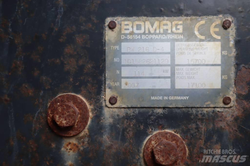 Bomag BW 216 D-4 ضاغطات التربة