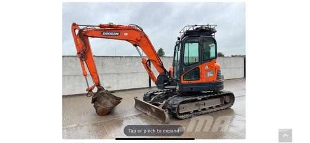 Doosan DX 85 R-3 حفارات وسط 7 طن - 12 طن