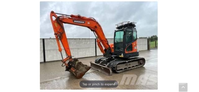 Doosan DX 85 R-3 حفارات وسط 7 طن - 12 طن