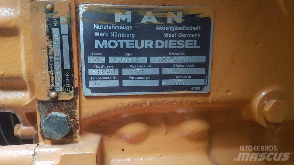 MAN D2866 TE USED محركات