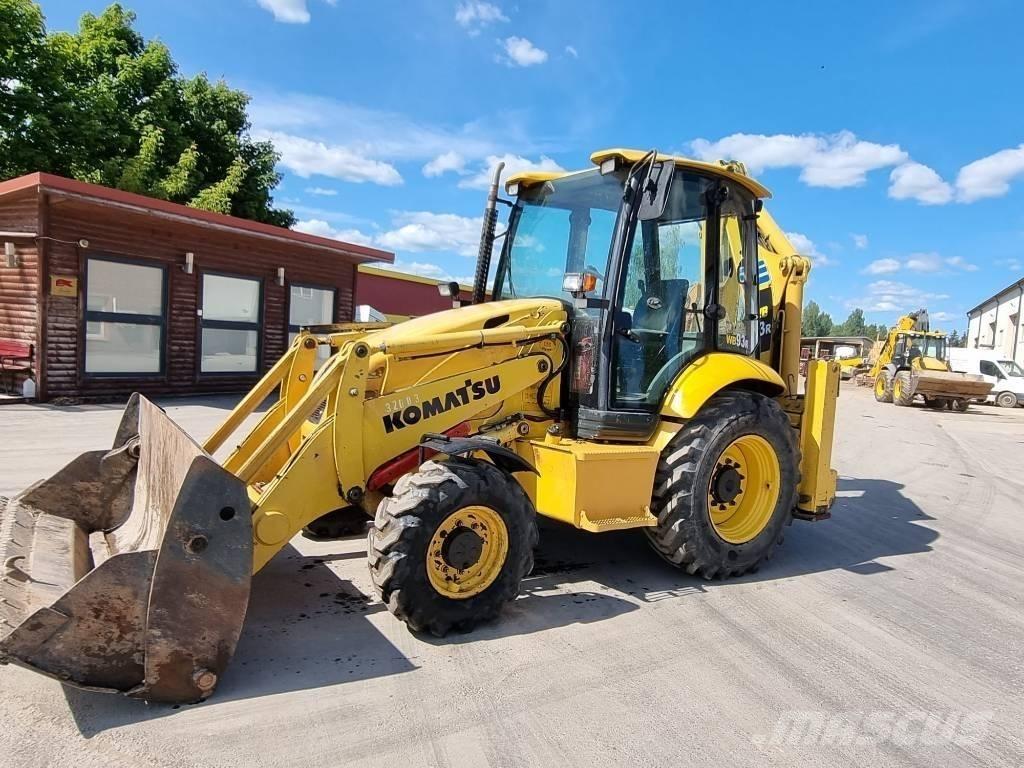 Komatsu WB 93 S-5EO لوادر ذات جرافات عكسية