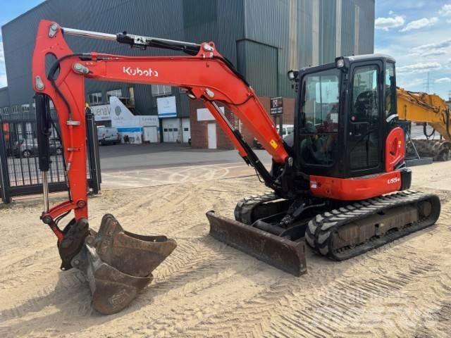 Kubota U 55-4 حفارات صغيرة أقل من 7 طن (حفارات صغيرة)