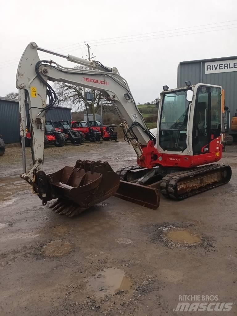 Takeuchi TB 260 حفارات صغيرة أقل من 7 طن (حفارات صغيرة)