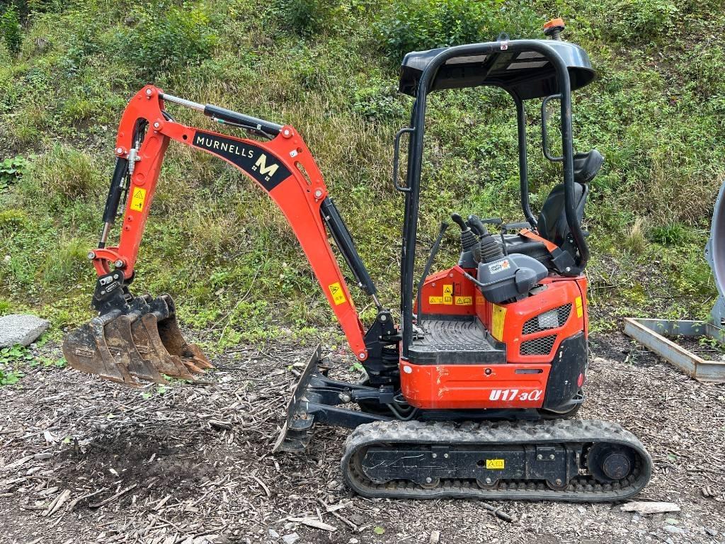 Kubota U 17-3 حفارات صغيرة أقل من 7 طن (حفارات صغيرة)