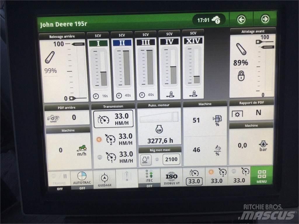 John Deere 6195R الجرارات