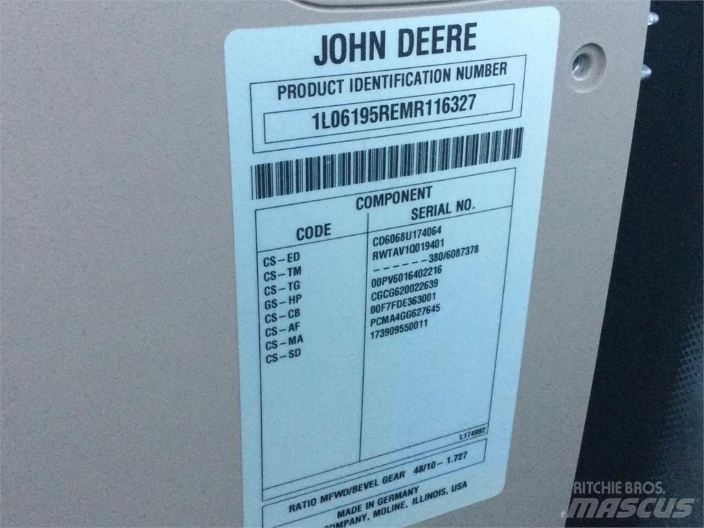 John Deere 6195R الجرارات