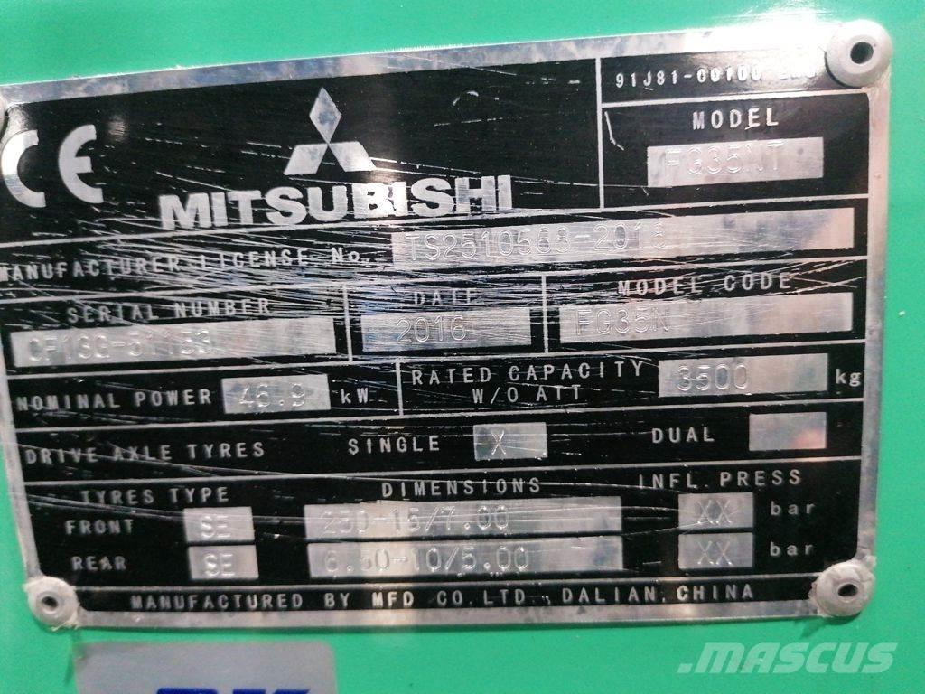 Mitsubishi FG35NT شاحنات LPG