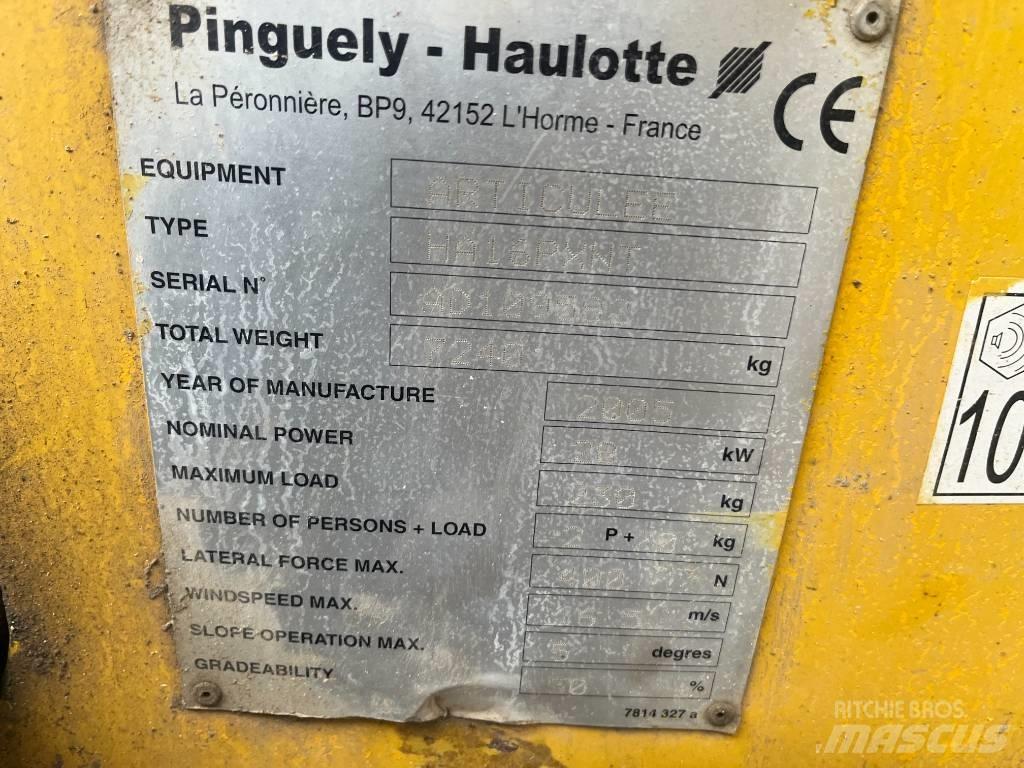 Haulotte HA 16 PX NT رافعات سلة مفصلية