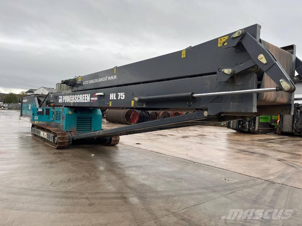 PowerScreen HL 75 سيور نقالة