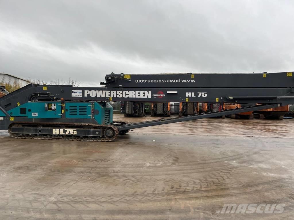 PowerScreen HL 75 سيور نقالة