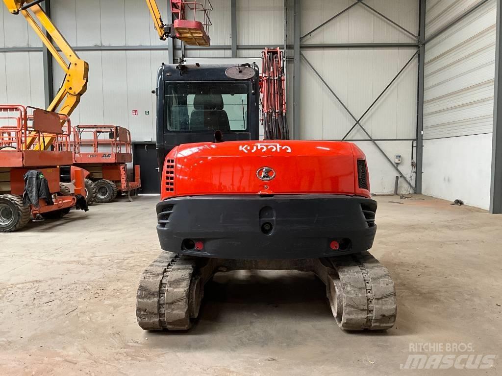 Kubota KX 080-4 حفارات وسط 7 طن - 12 طن