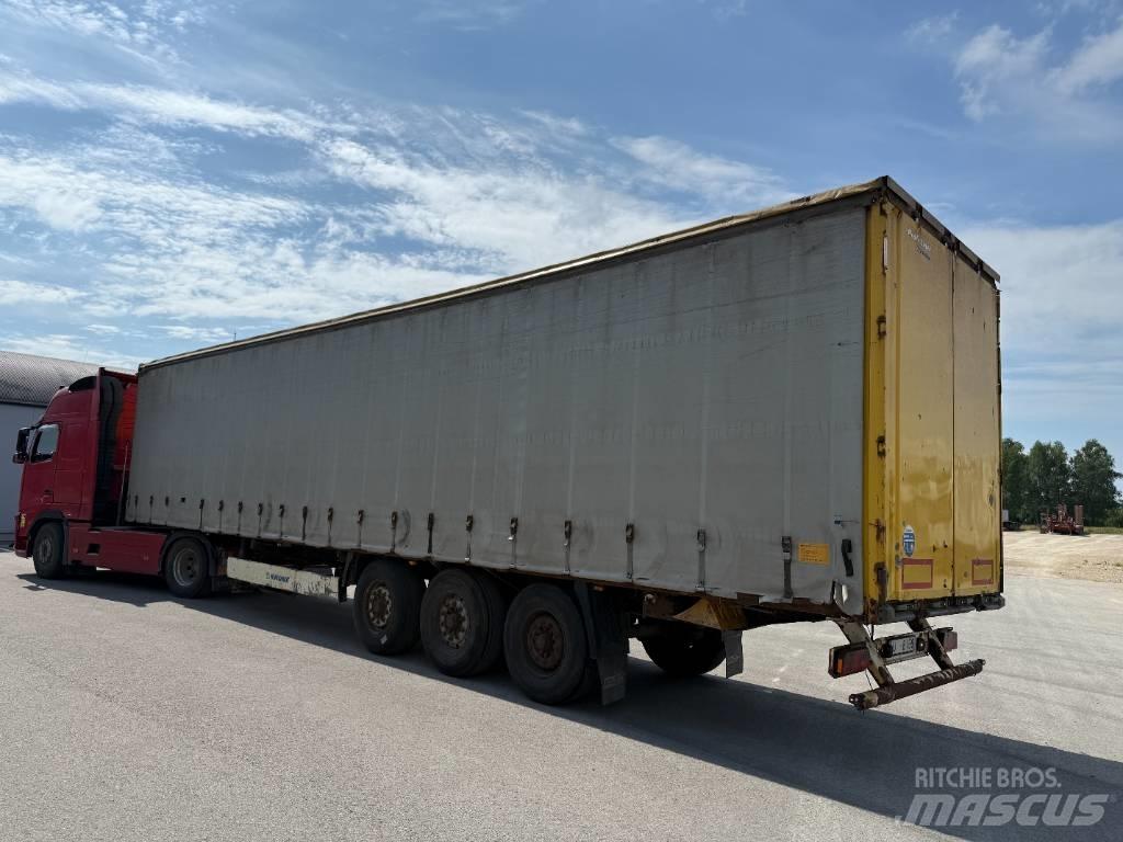 Krone SD نصف مقطورات بباب جانبي