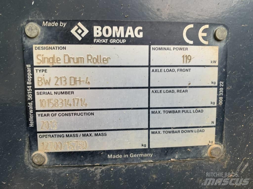 Bomag BW 213 D H-4 مداحل أحادية الأسطوانة
