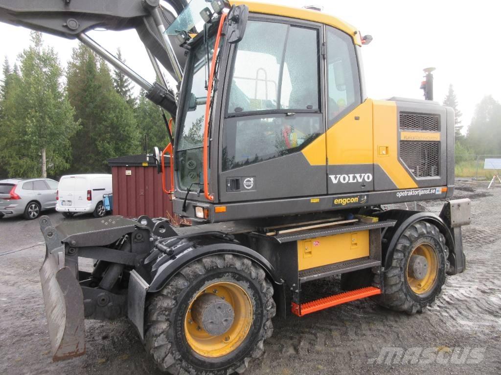 Volvo EW 160 E حفارات بعجل