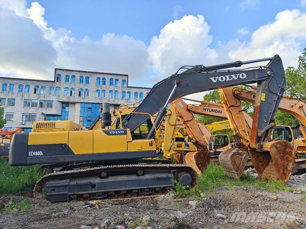 Volvo EC 480 D L حفارات زحافة