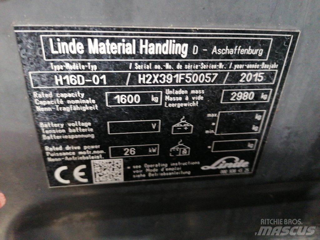 Linde H16D-01 شاحنات الديزل
