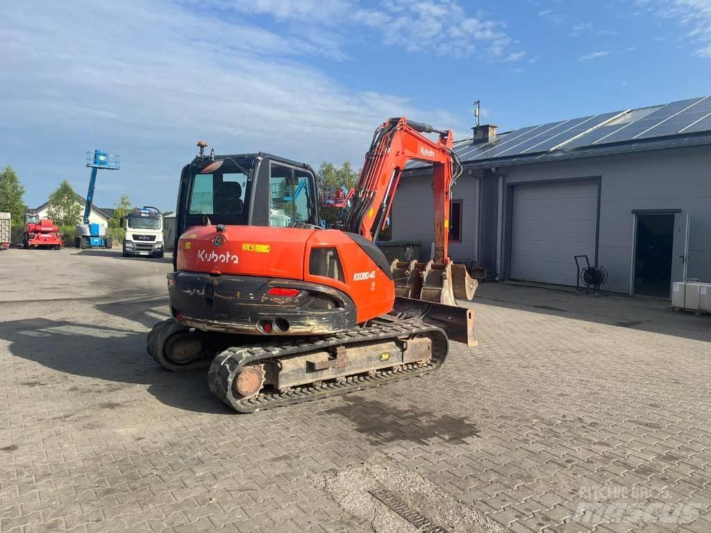 Kubota KX 080-4 حفارات وسط 7 طن - 12 طن