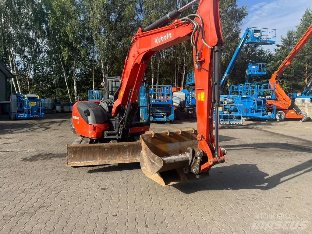 Kubota KX 080-4 حفارات وسط 7 طن - 12 طن