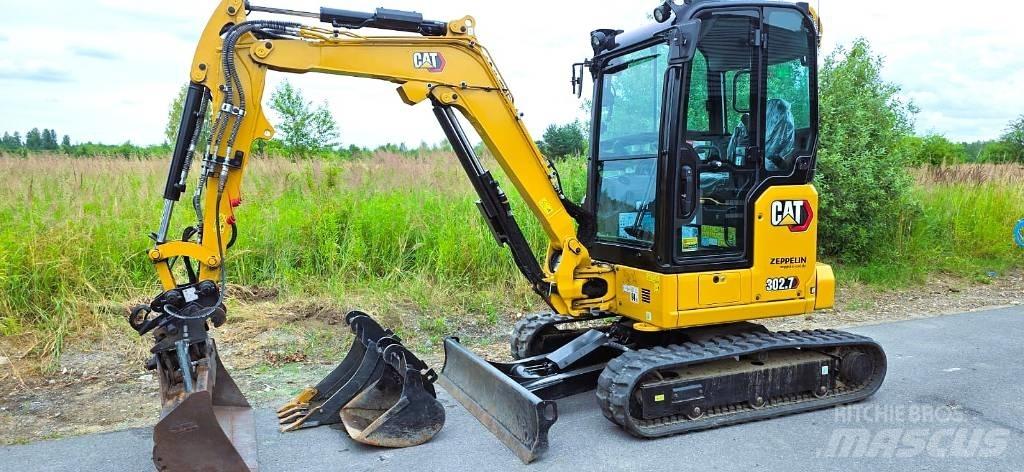 CAT 302.7 DCR 07A حفارات صغيرة أقل من 7 طن (حفارات صغيرة)