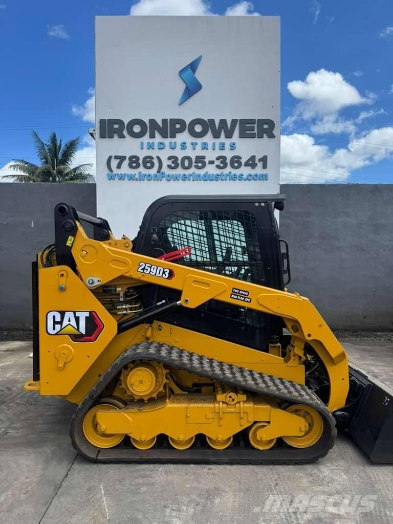 CAT 259 D3 لوادر انزلاقية التوجيه