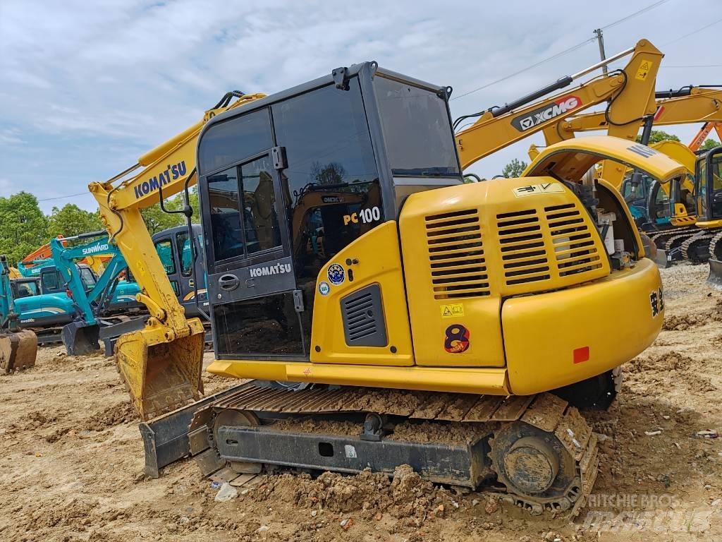 Komatsu PC 100 حفارات صغيرة أقل من 7 طن (حفارات صغيرة)