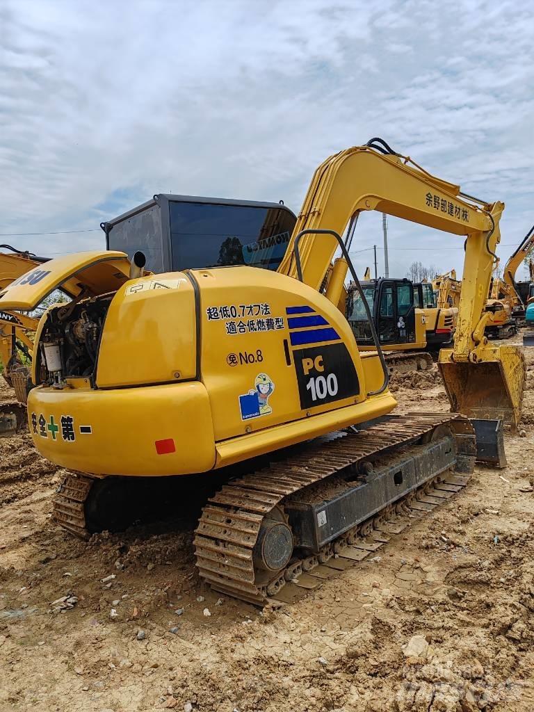 Komatsu PC 100 حفارات صغيرة أقل من 7 طن (حفارات صغيرة)