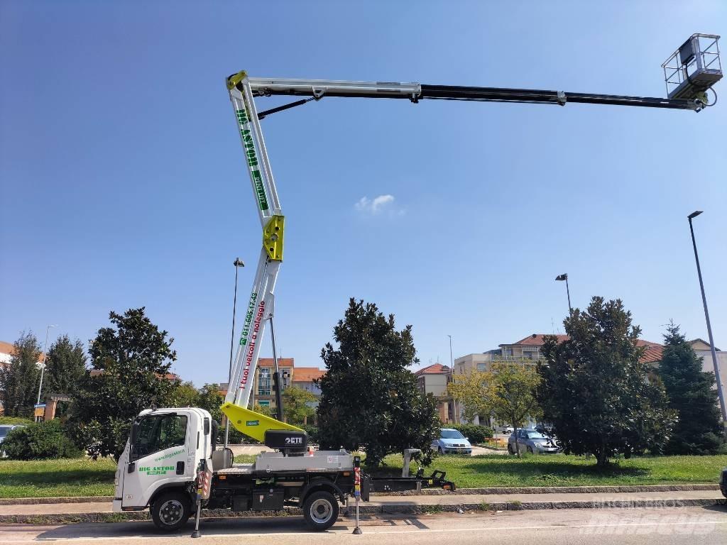 CTE ZED 25 HV المنصات الهوائية المثبتة على شاحنة