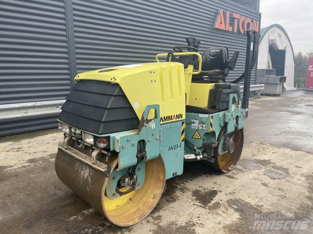 Ammann AV 23-2 مداحل ثنائية الاسطوانة