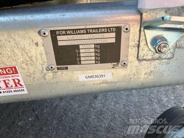 Ifor Williams GX 84 لوادر منخفضة