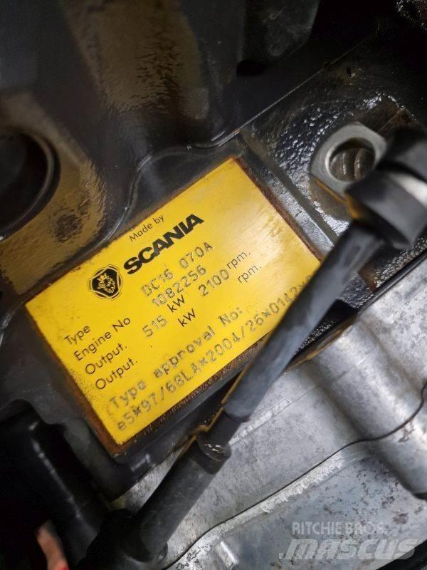 Scania DC16 070A محركات