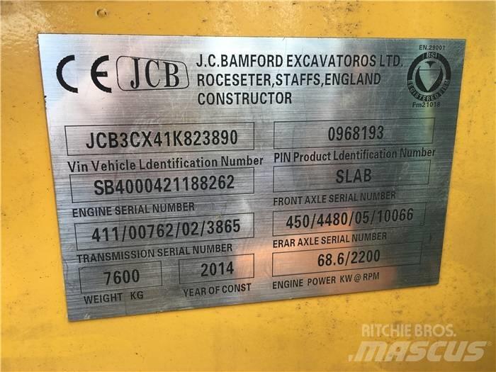 JCB 3 CX لوادر ذات جرافات عكسية