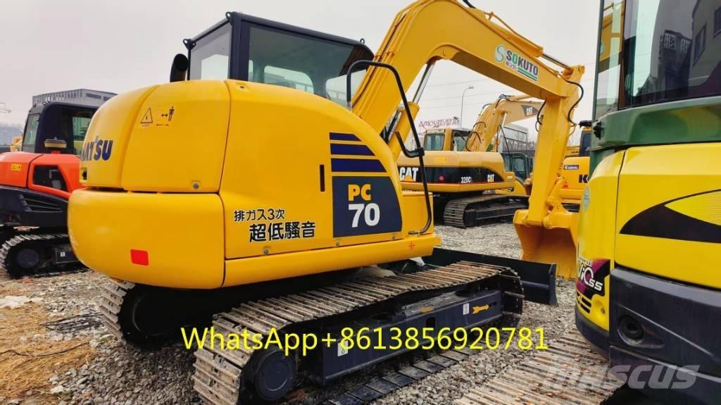 Komatsu PC 70-8 حفارات زحافة