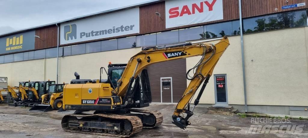 Sany SY 135 C حفارات زحافة