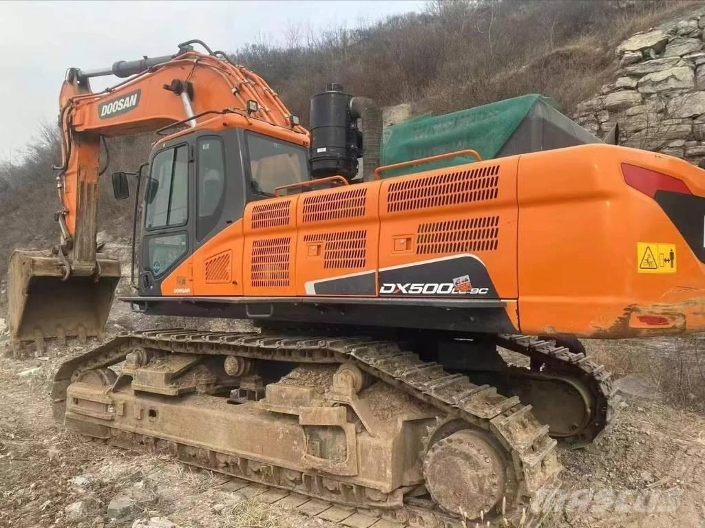 Doosan DX 500 LC حفارات زحافة