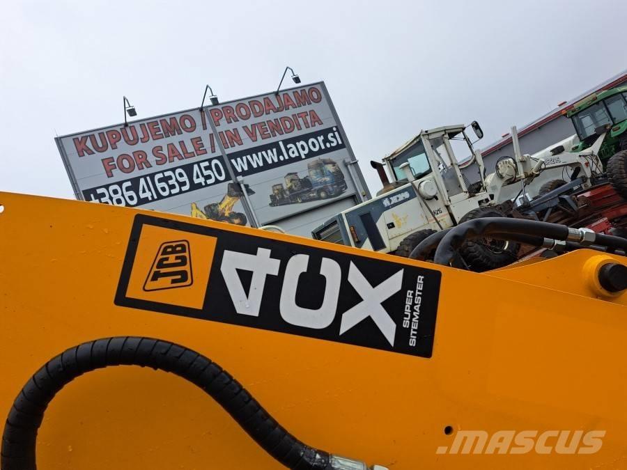 JCB 4 CX SITEMASTER لوادر ذات جرافات عكسية