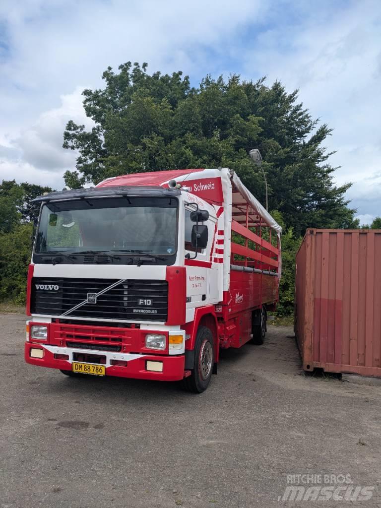 Volvo F 10 شاحنات مسطحة/مفصلية الجوانب