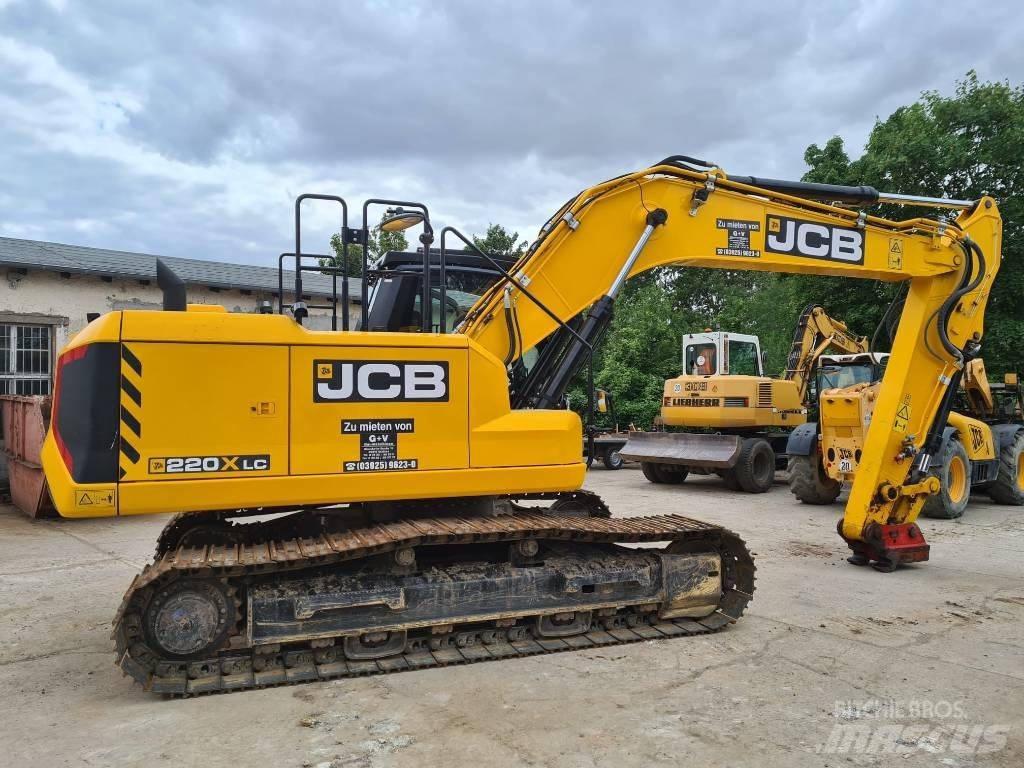 JCB 220X LC حفارات زحافة