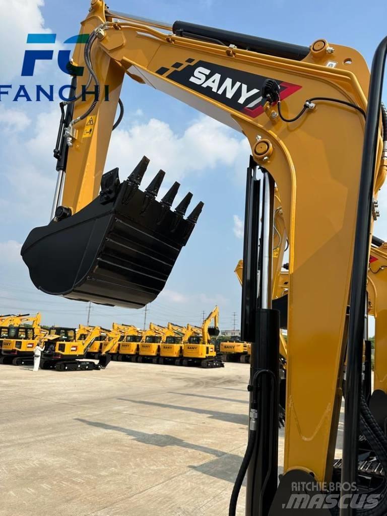 Sany SY 55 U حفارات زحافة