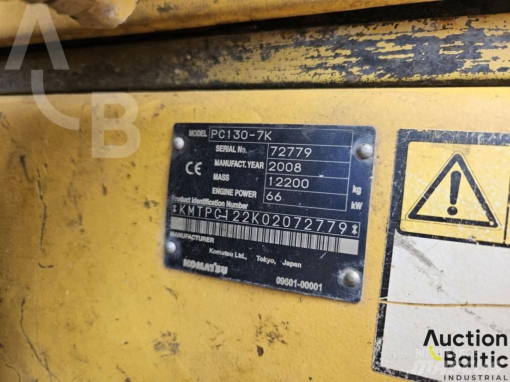 Komatsu PC130-7K حفارات زحافة