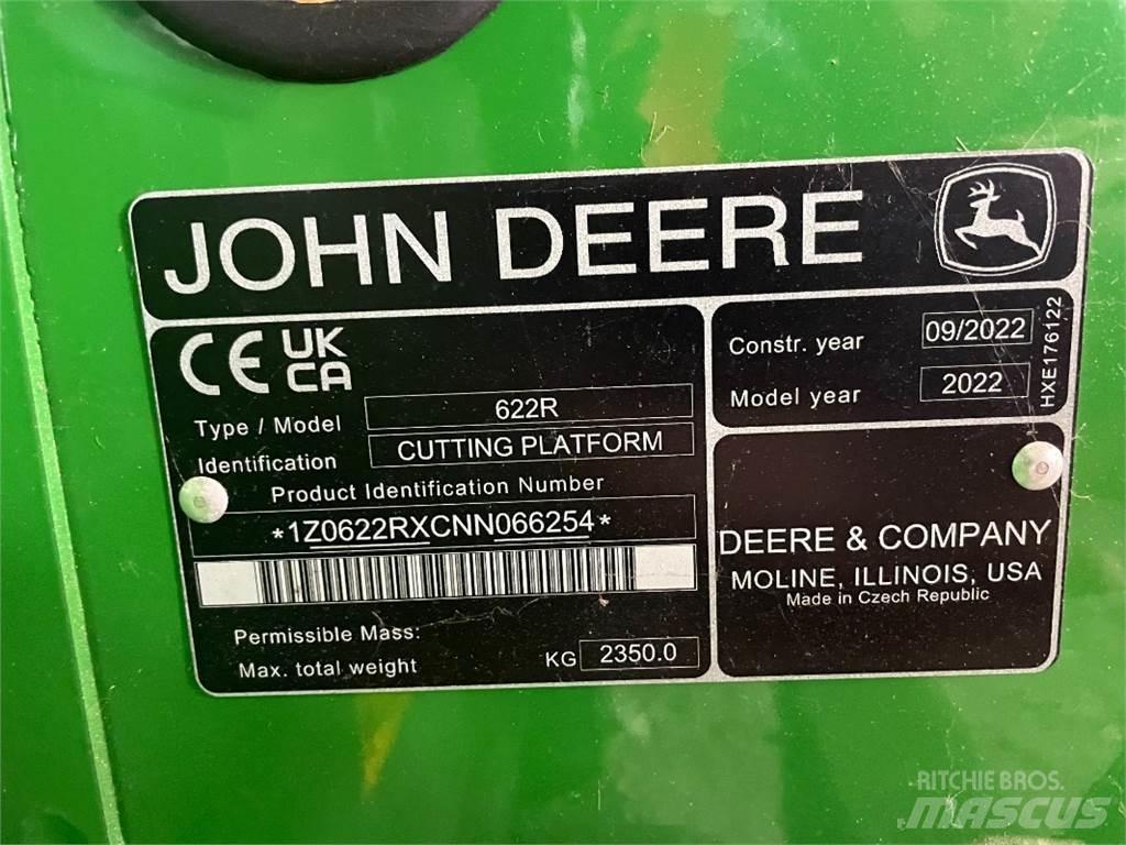 John Deere 622R رؤوس حصادات