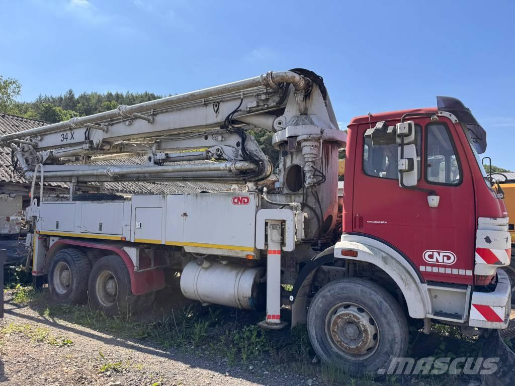 Mercedes-Benz 2631 مضخات خرسانة