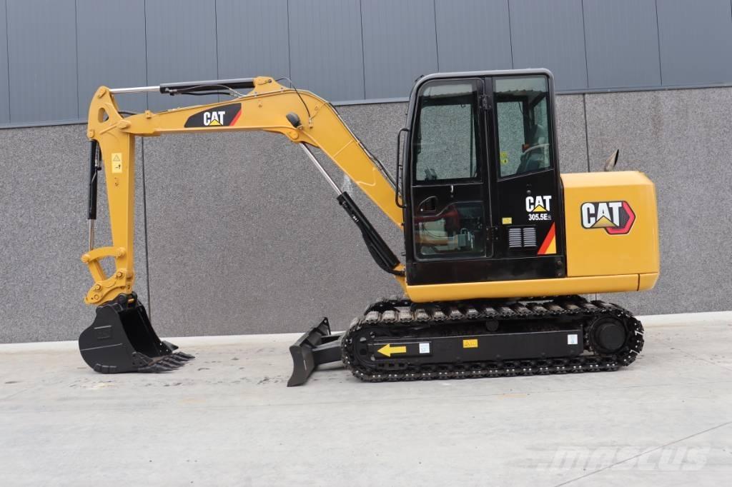 CAT 305.5 E CR حفارات صغيرة أقل من 7 طن (حفارات صغيرة)