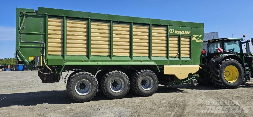 Krone ZX 470 GL مقطورات ذاتية التحميل