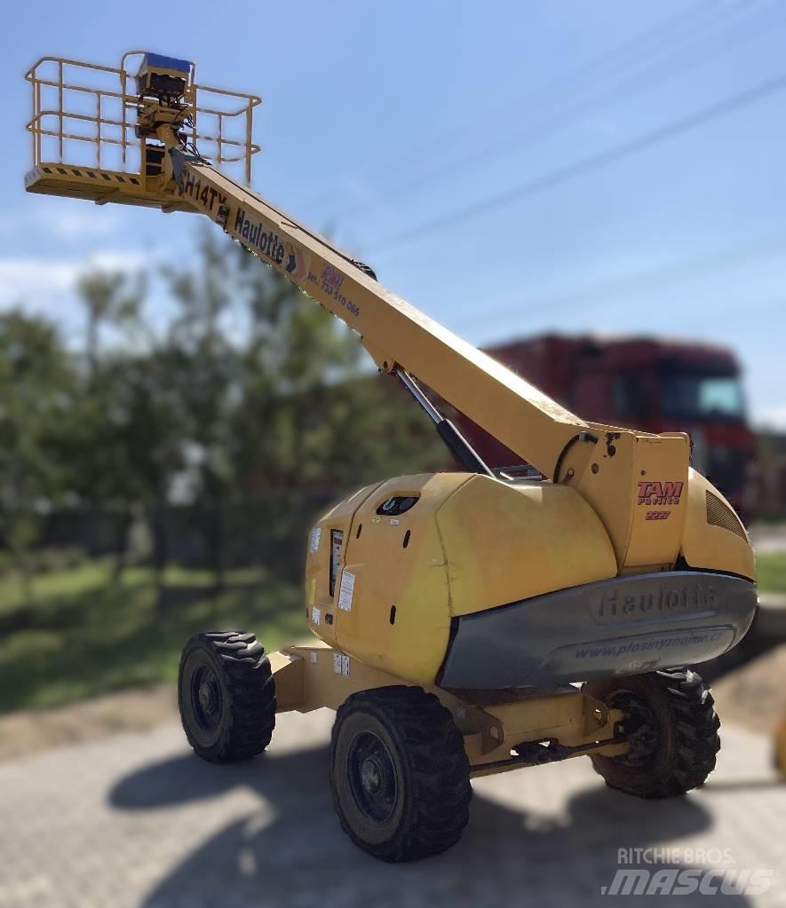 Haulotte H 14 TX رافعات سلة تلسكوبية