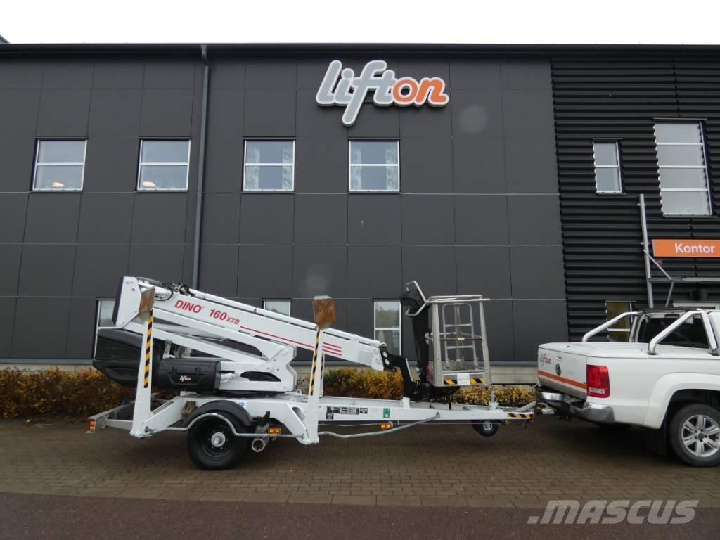 Dino 160 XTB Skylift المنصات الهوائية المثبتة على مقطورة
